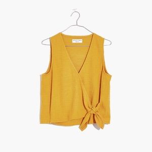 Madewell wrap bow tank